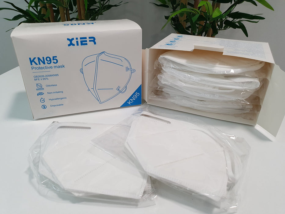 XIER© KN95 │Protective Respirator Face Masks│4 Ply │CDC APPROVED